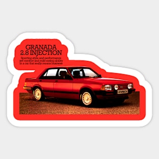 FORD GRANADA - brochure Sticker